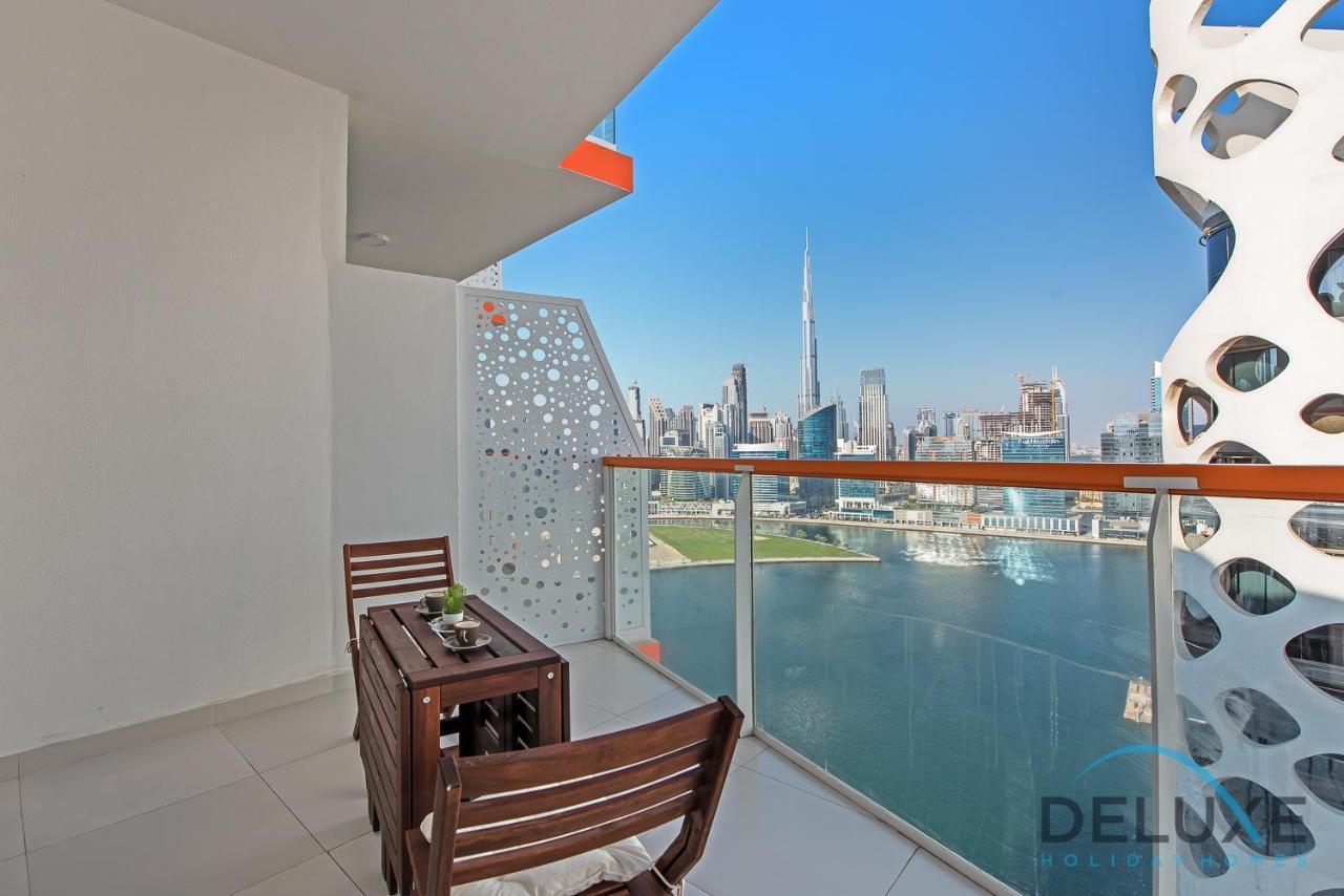 Intimate Studio At Millennium Binghatti Residence Business Bay By Deluxe Holiday Homes Дубай Экстерьер фото